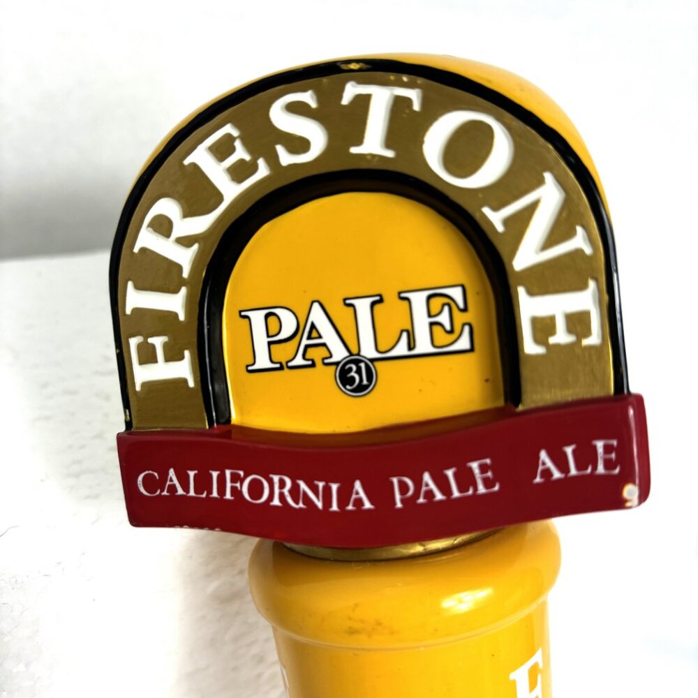 Firestone California Pale Ale Beer Tap Handle 12.5”Triple Sides